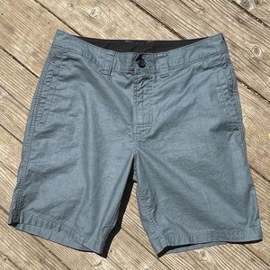 Grey mens prAna shorts 30